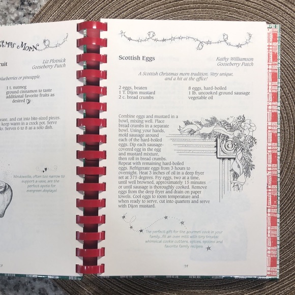 Goose Berry Patch Christmas Cookbook Coming Home Christmas - Picture 4 of 5